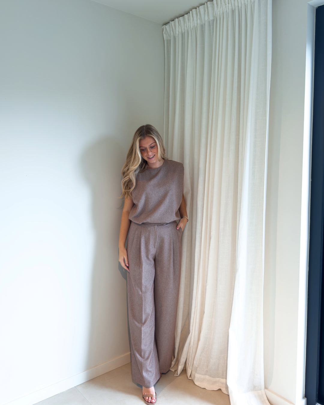 Two Piece Dream - Latte Taupe Look