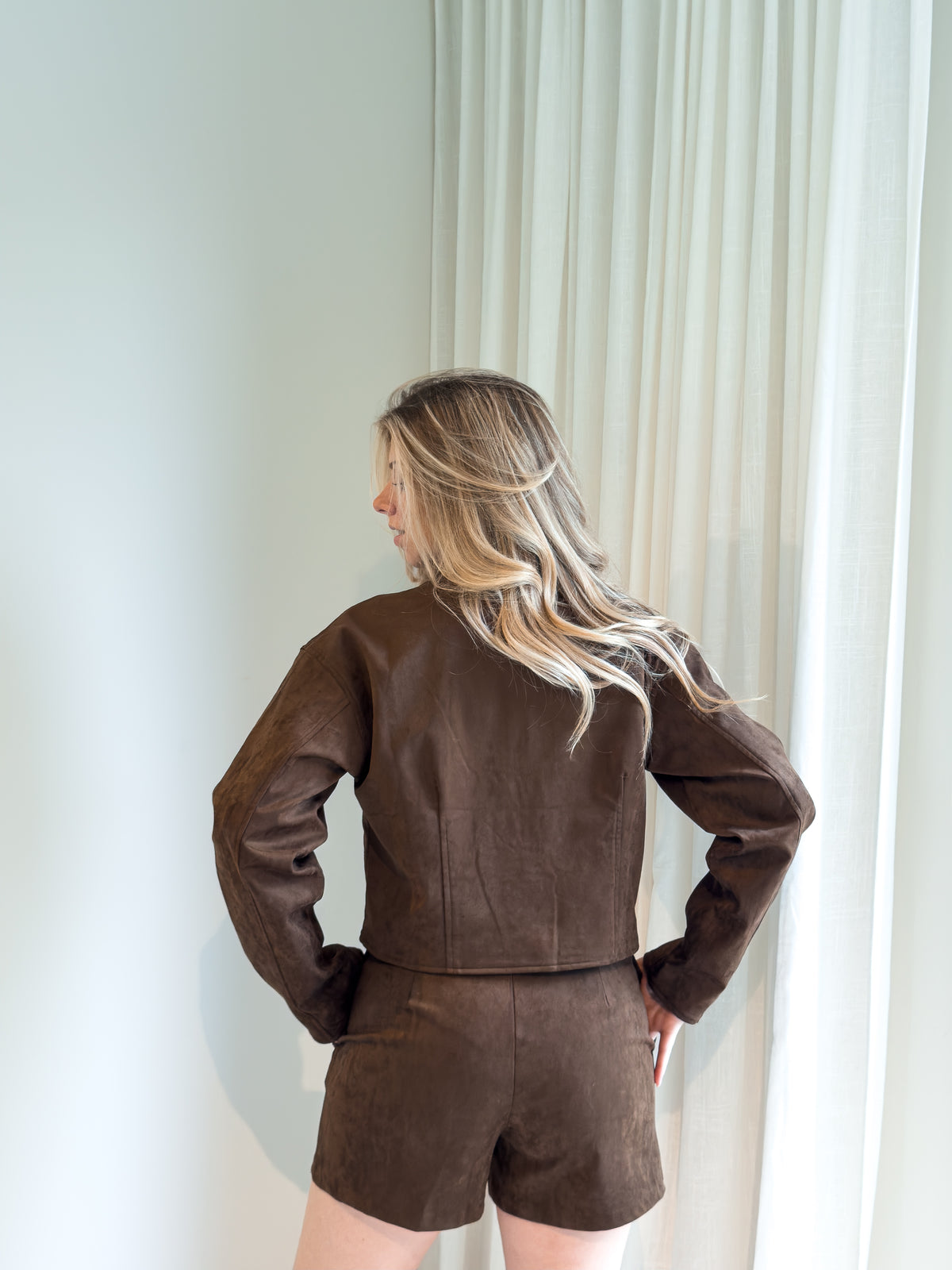 The Alina Short - Velvet Espresso
