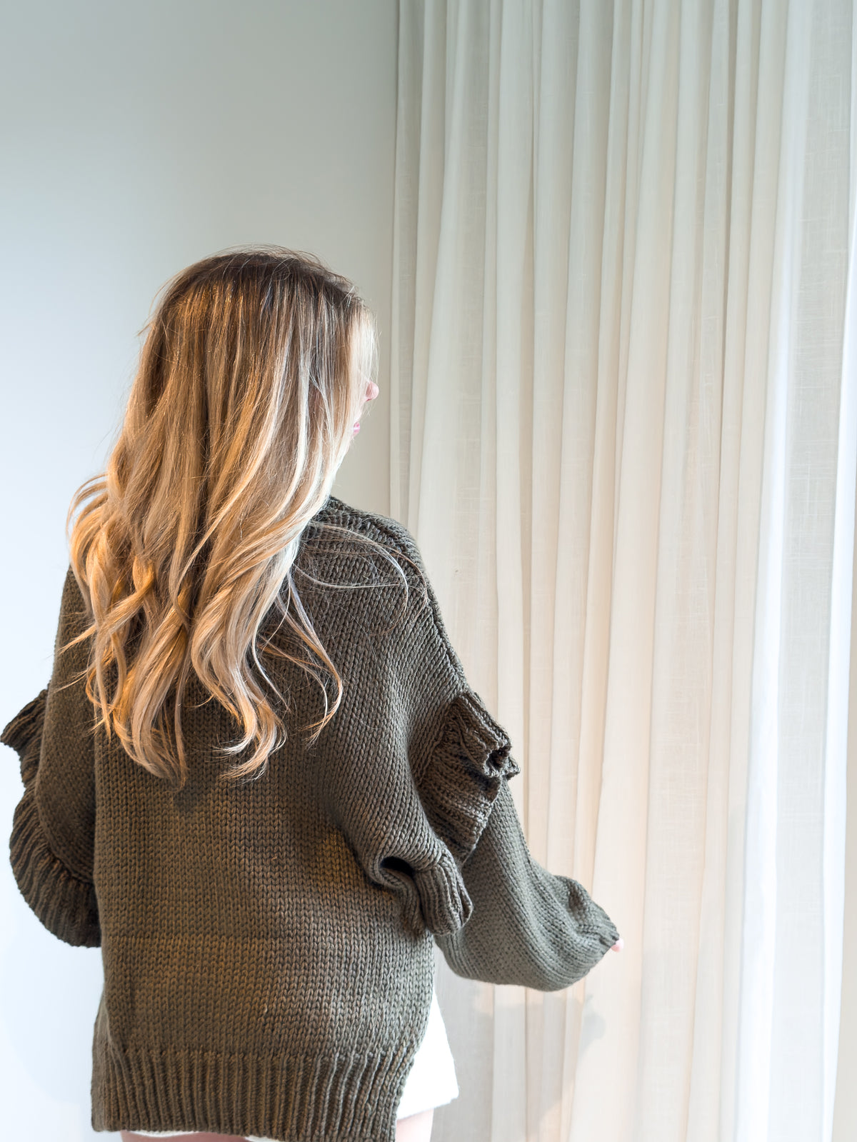 The Livia Knit - Olive Dream