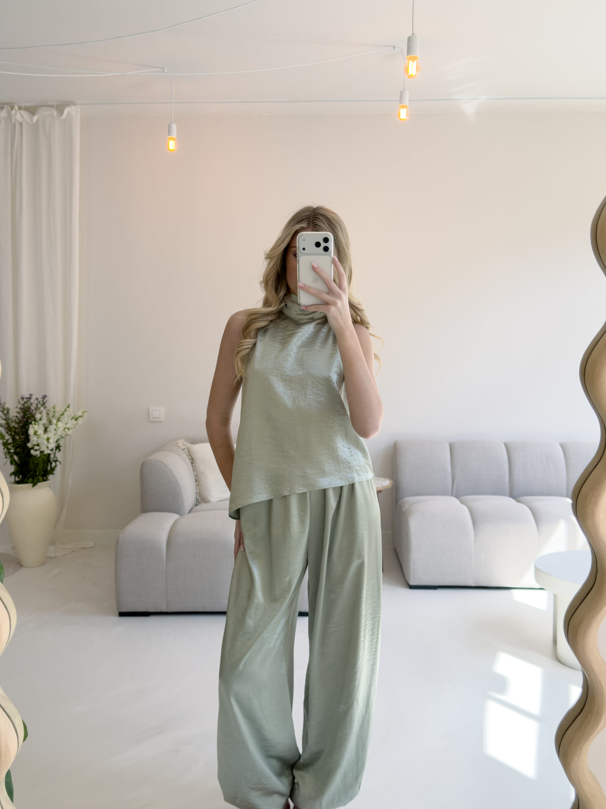 SOFT OLIVE MIA PANTS