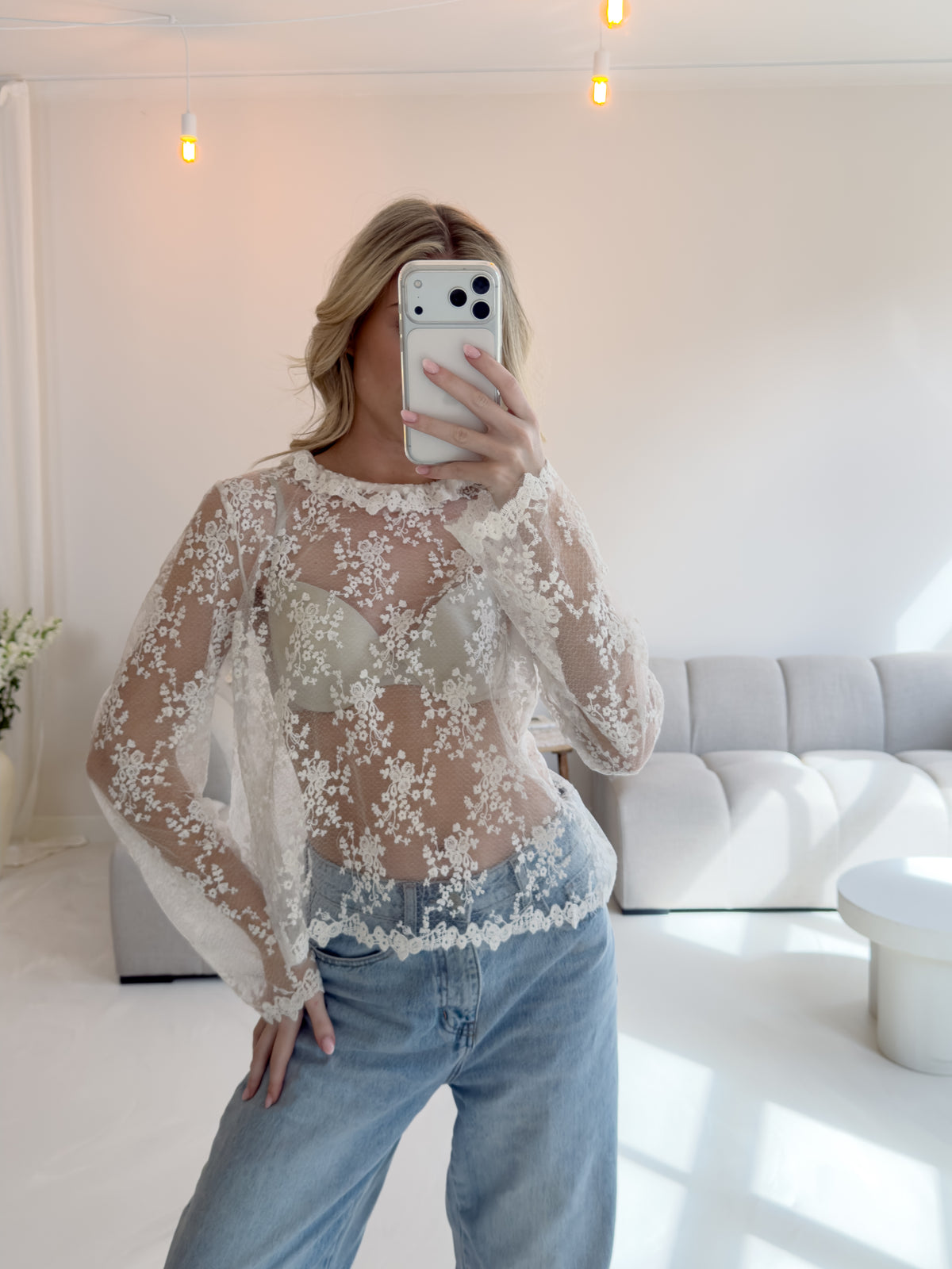 WHITE AMARA BOHO TOP