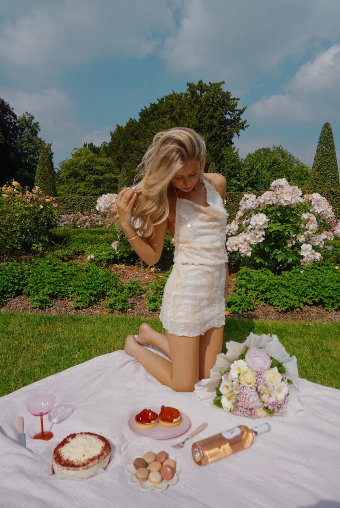 IVORY GARDENIA ENSEMBLE