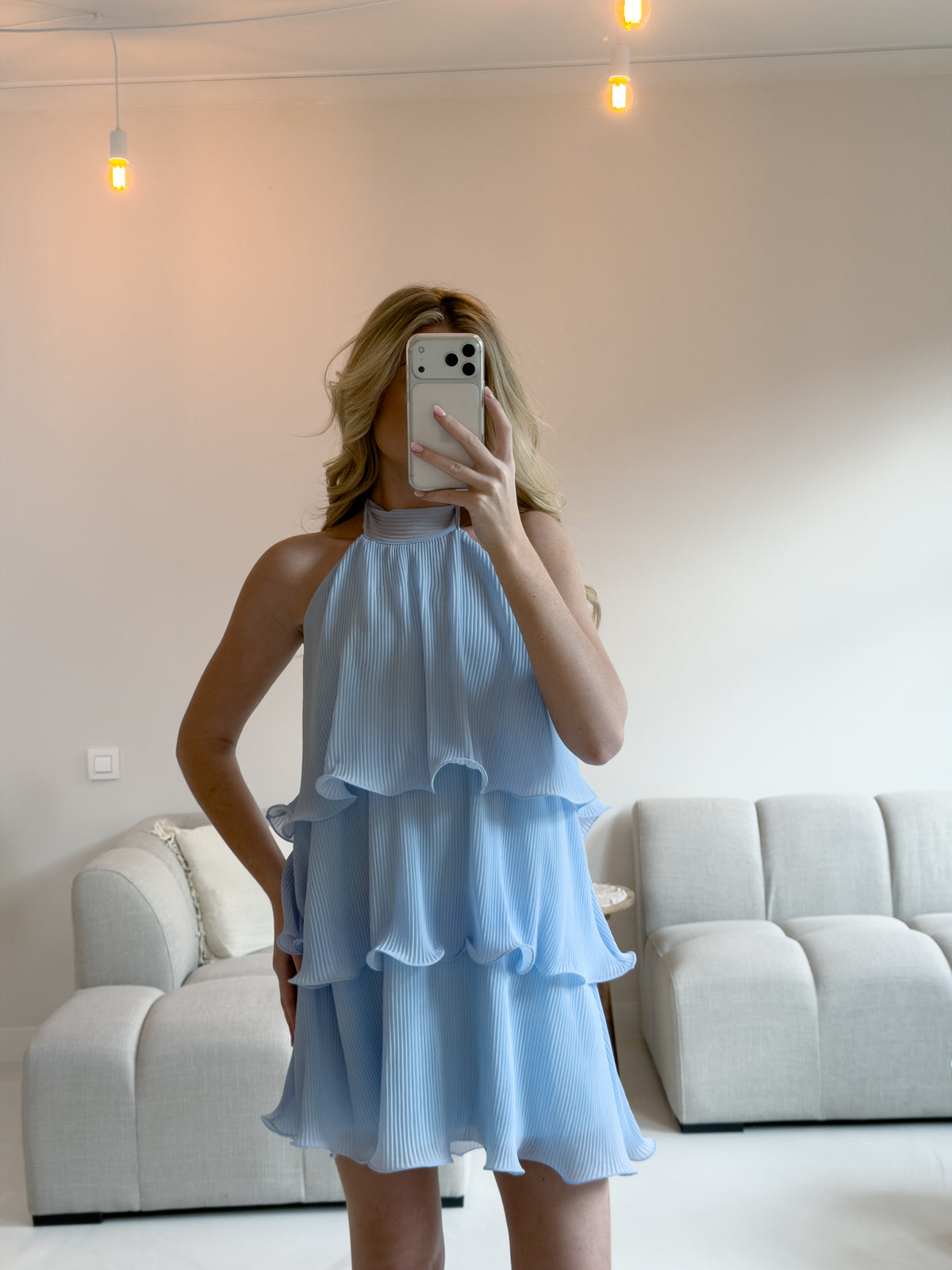 BABY BLUE VIVI DRESS