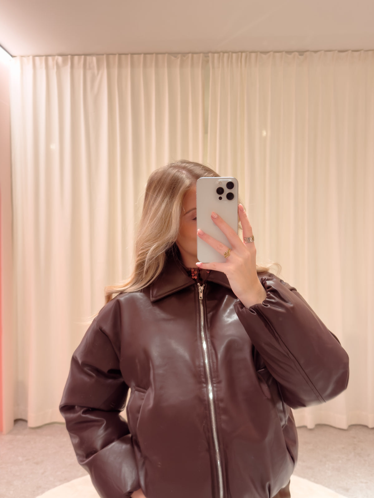 The Aurelle Jacket – Burgundy Grace