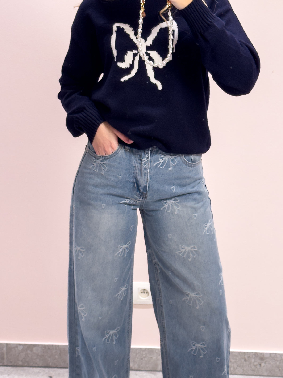 The Celine Jeans - Bowtique Blue