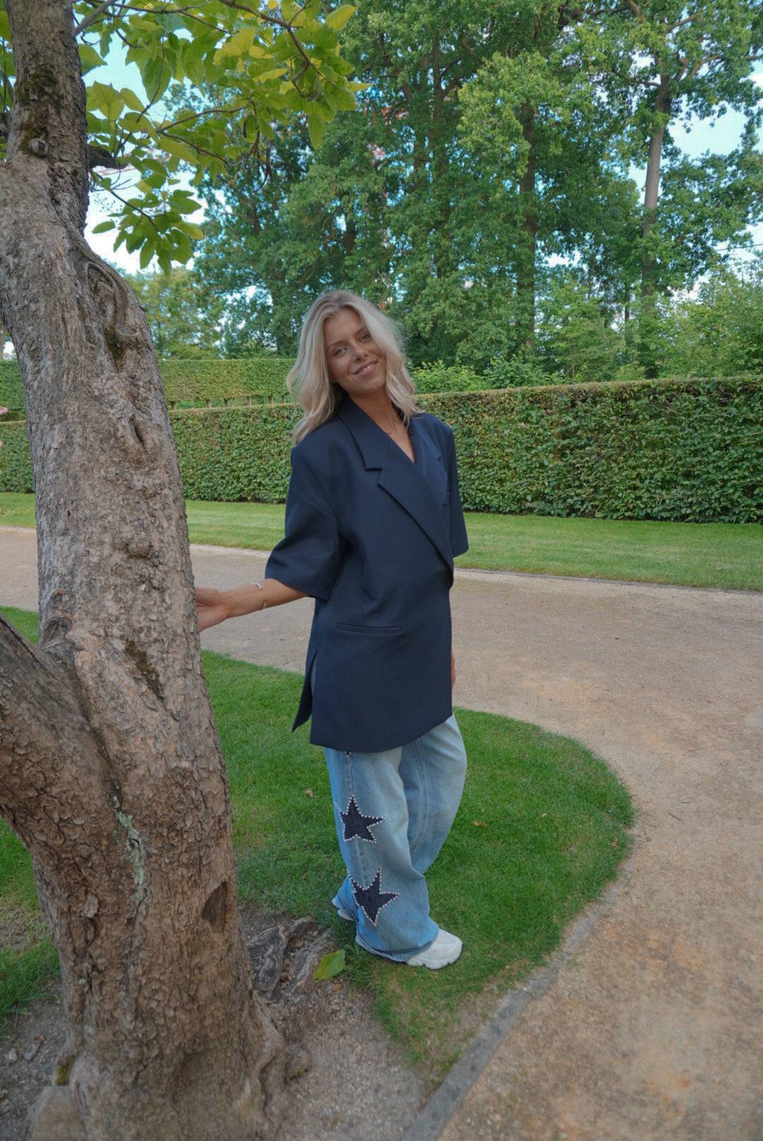 MIDNIGHT AZURE BLAZER