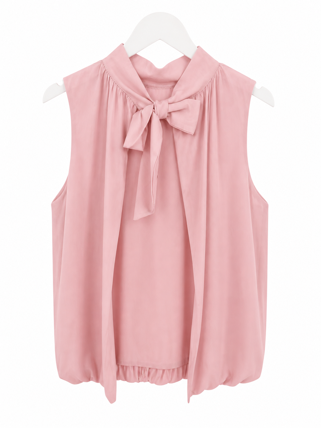 LIGHT PINK MUSE OPEN BACK TOP