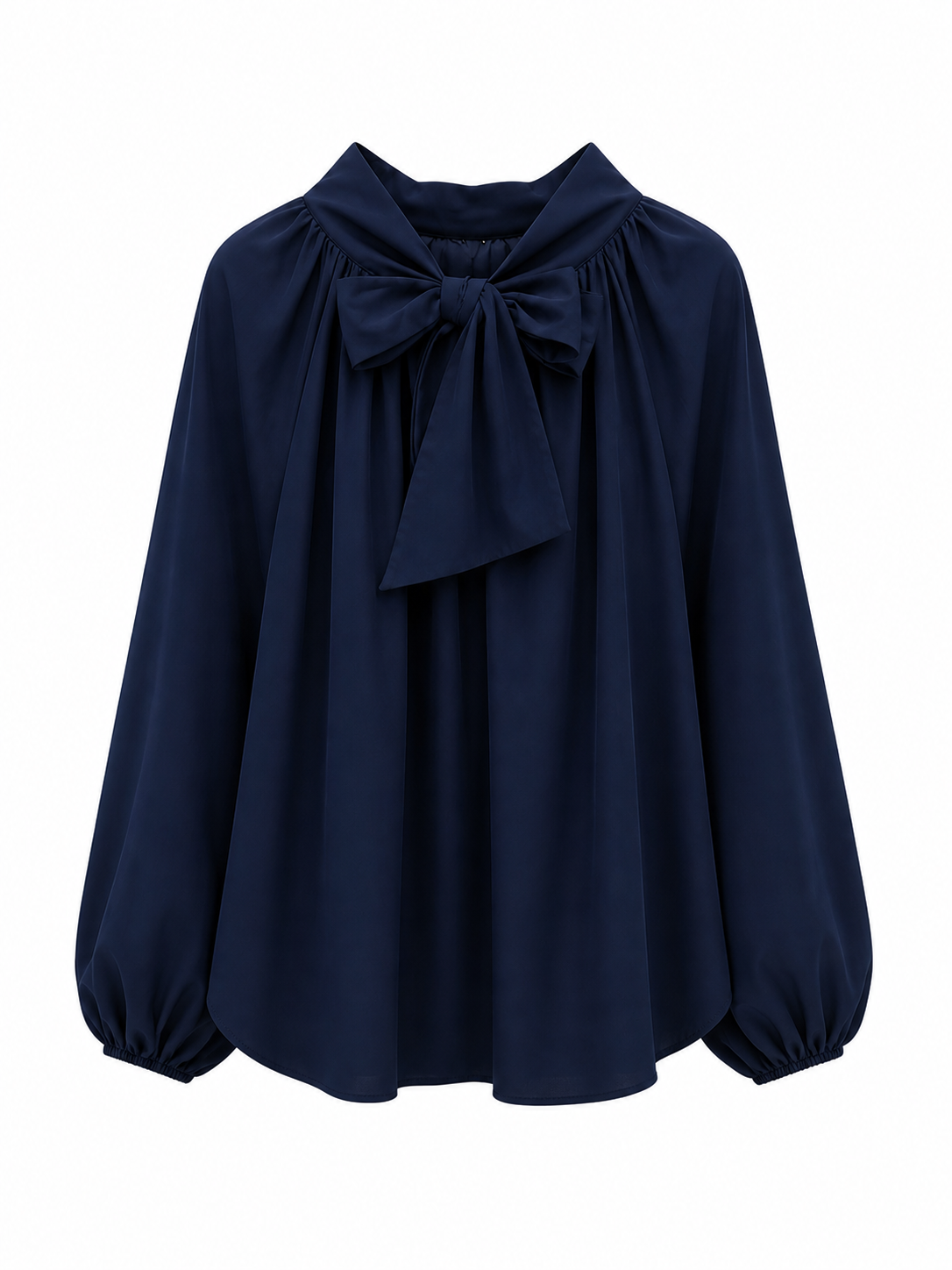 NAVY MUSE OPEN BACK TOP LONG